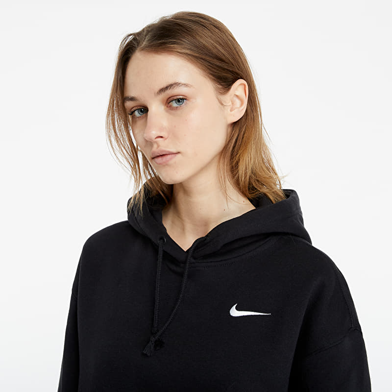Džemperis Nike Sportswear W Hoodie Fleece Trend Black/ White