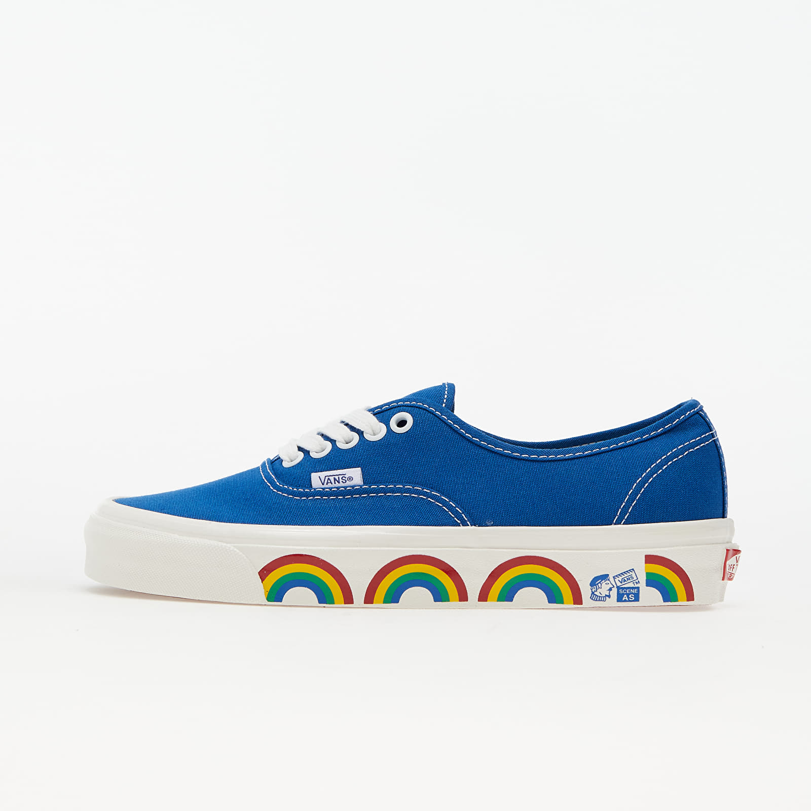 Men s shoes Vans Authentic 44 DX Anaheim Factory Og Blue Rainbow Footshop
