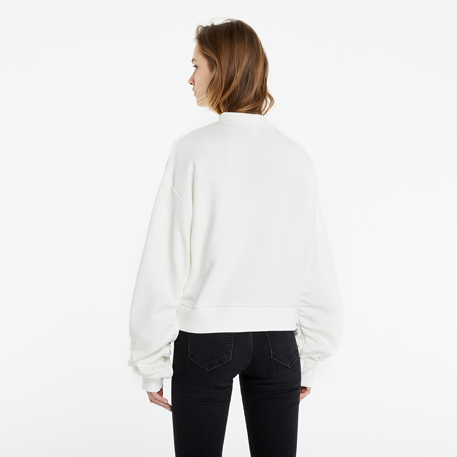 Dukserice Reebok Classics Mock Neck Sweatshirt Chalk