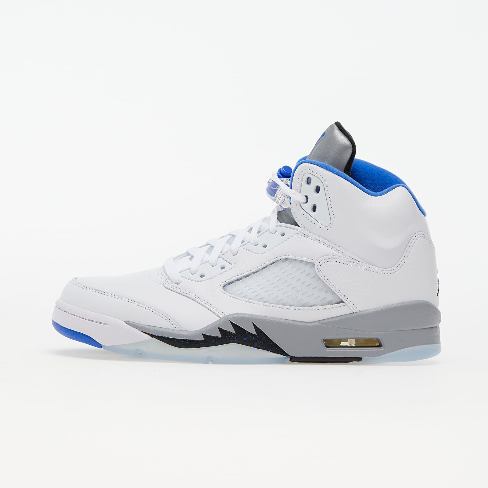 Men s shoes Air Jordan 5 Retro White Hyper Royal Stealth Black