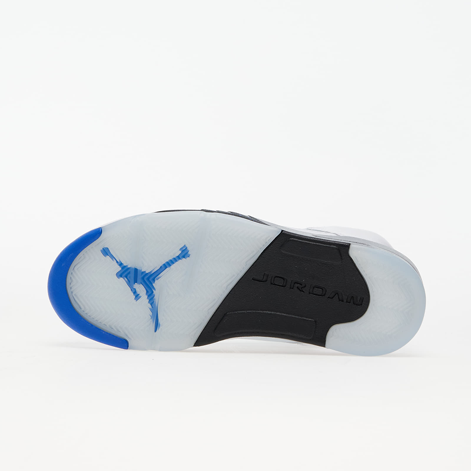 Herresko Air Jordan 5 Retro White/ Hyper Royal-Stealth-Black