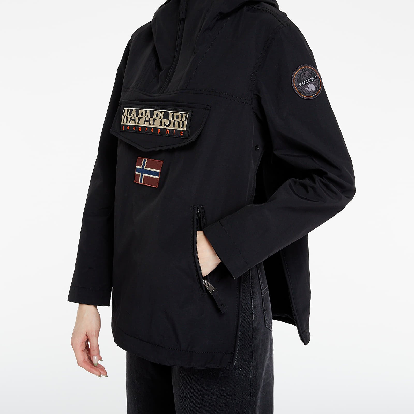 Striukės NAPAPIJRI Rainforest S W PKT 2 Jacket Black