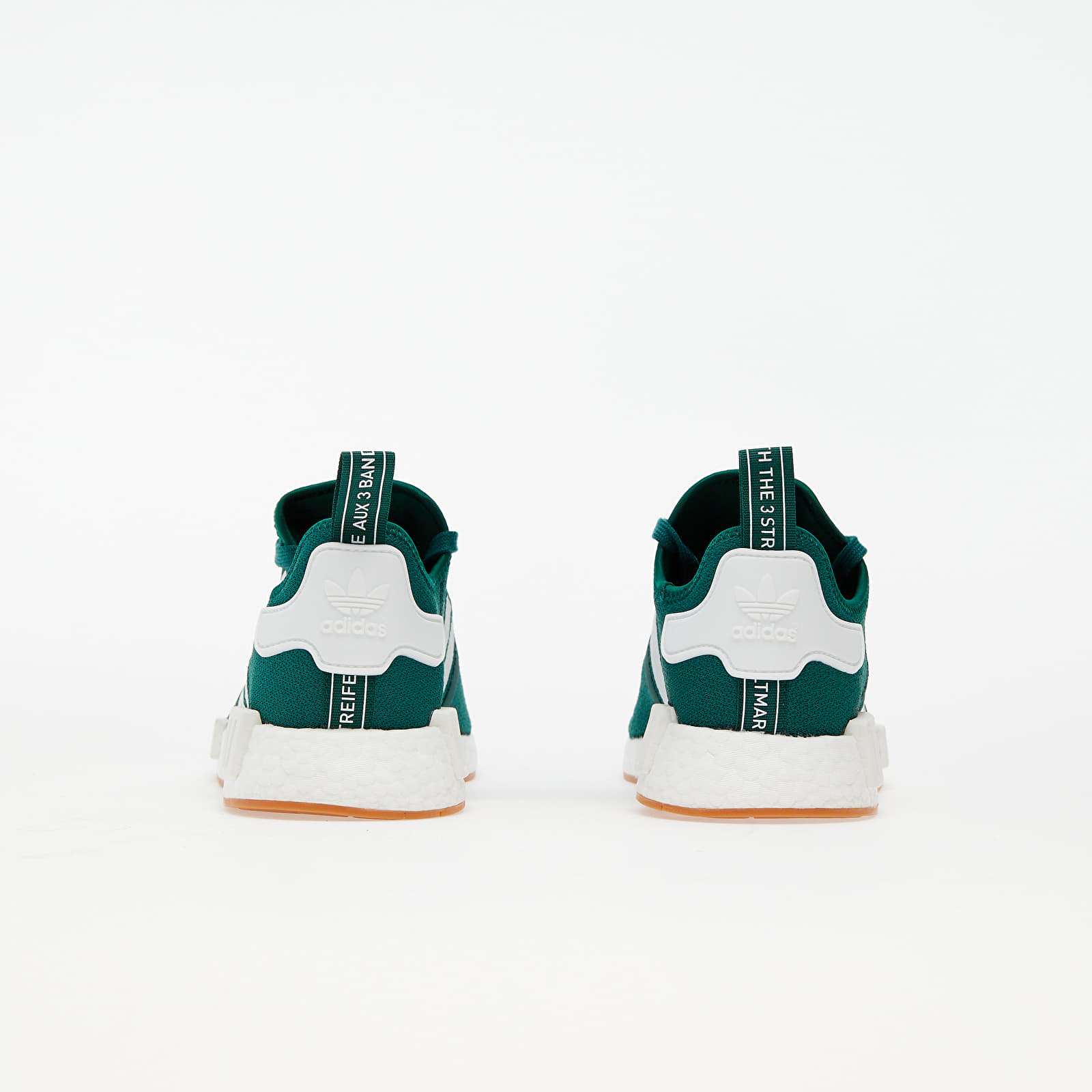 Men s shoes adidas NMD R1 Core Green Ftw White Gum 3 Footshop