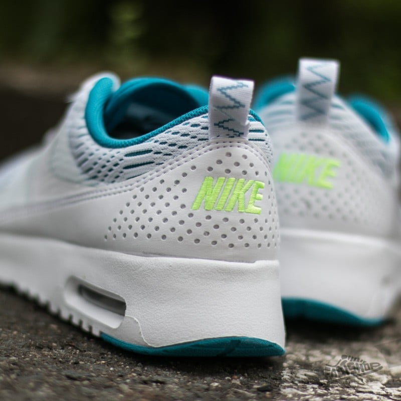 Zapatillas mujer Nike W Air Max Thea EM White/ White - Blue Lagoon - Ghost - Green