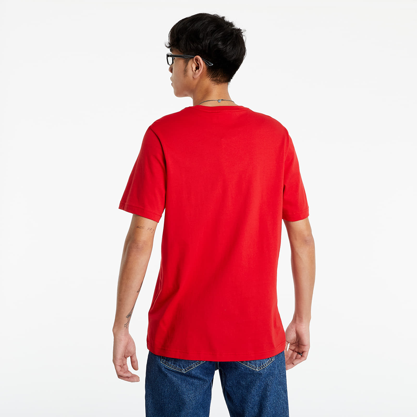 T-shirts adidas Loungewear Adicolor Essentials Trefoil Tee Scarlet