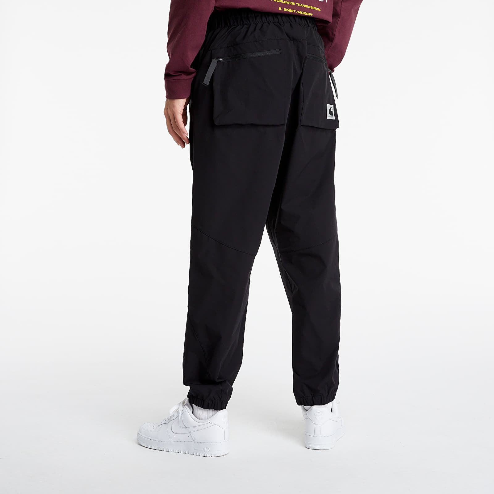 Treningsbukser i nylon Carhartt WIP Hurst Pant Black