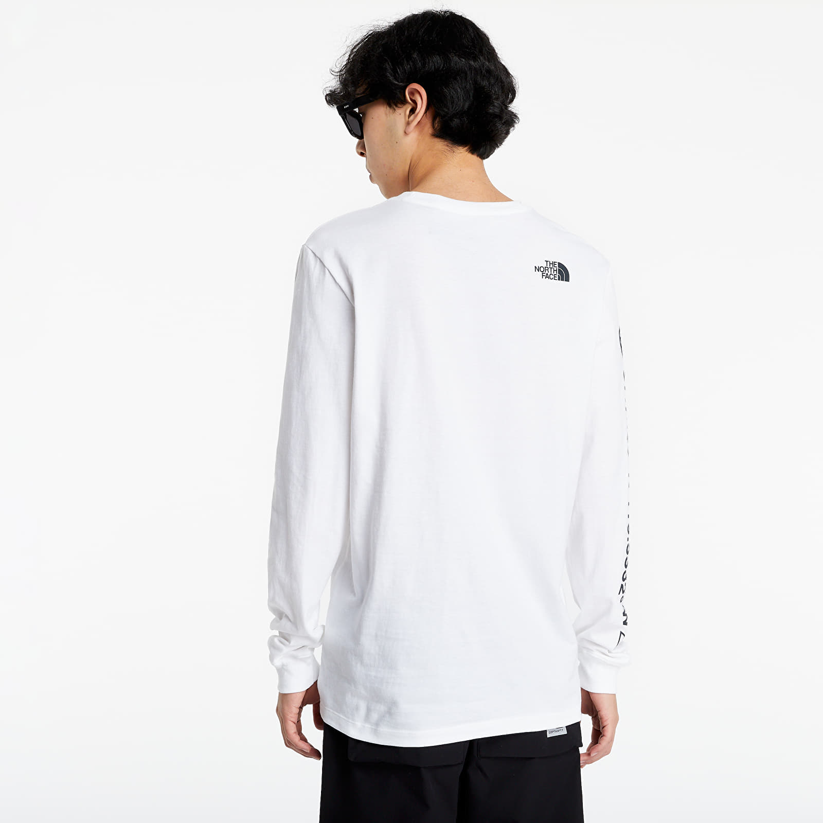 Trička The North Face Coordinates LS TEE White