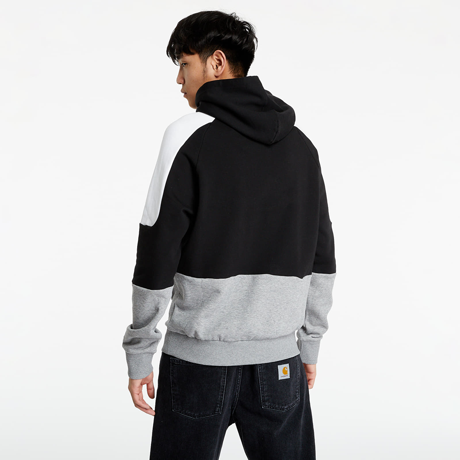 Sudaderas New Era NFL Contrast Panel Hoody Las Vegas Raiders Black