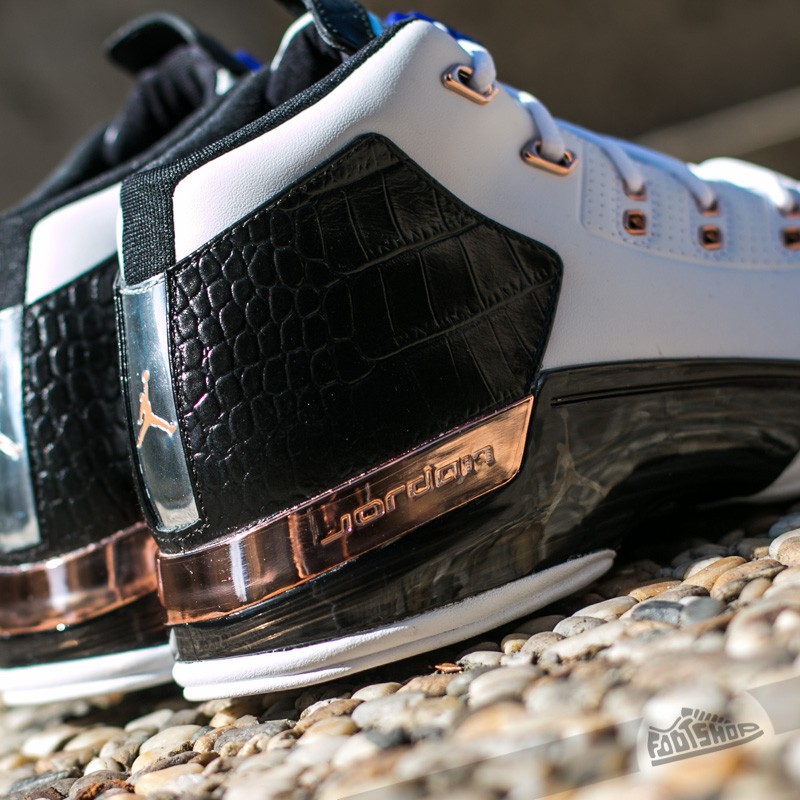Men s shoes Air Jordan 17 Retro White Metalic