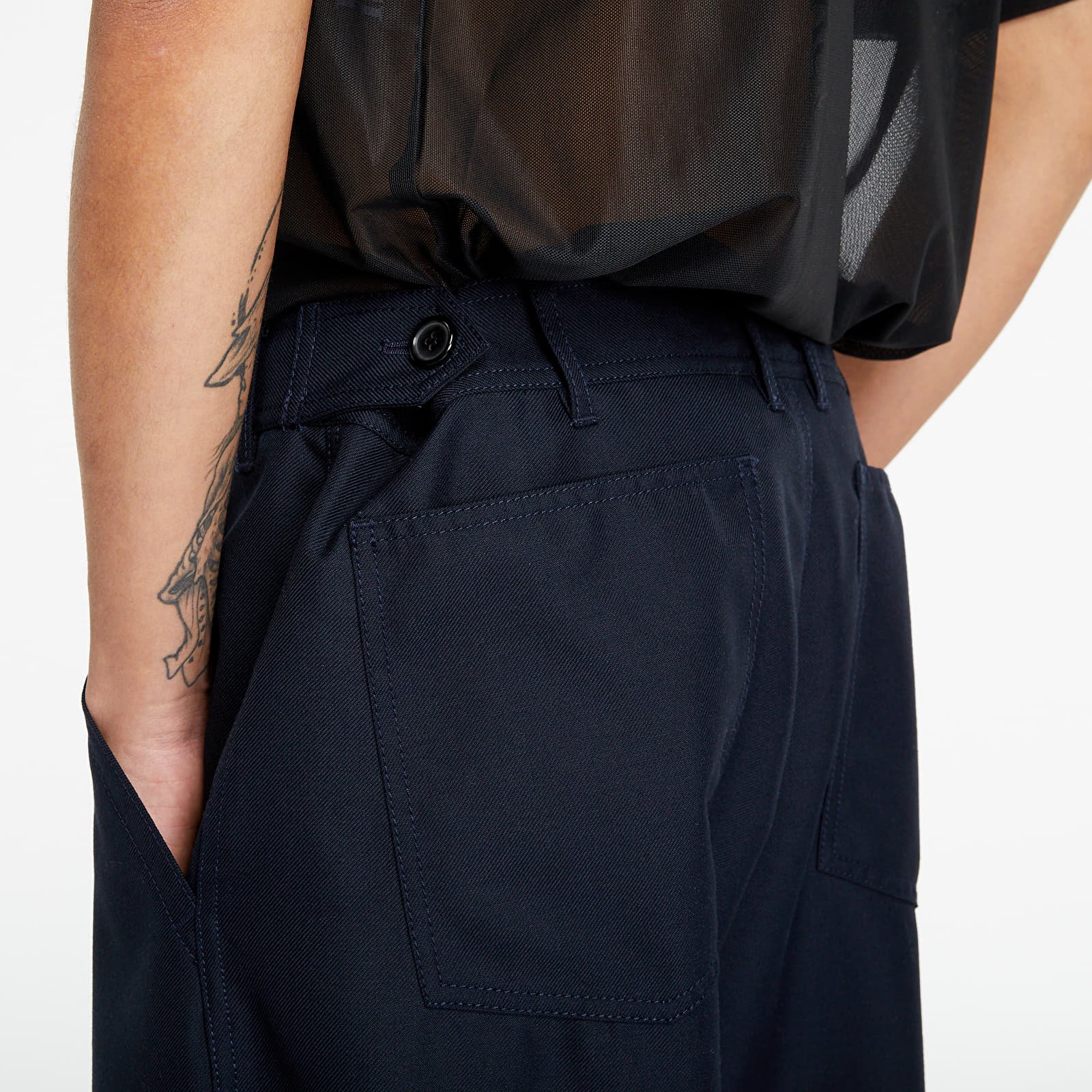 Nadrágok Comme des Garçons SHIRT Pants Navy