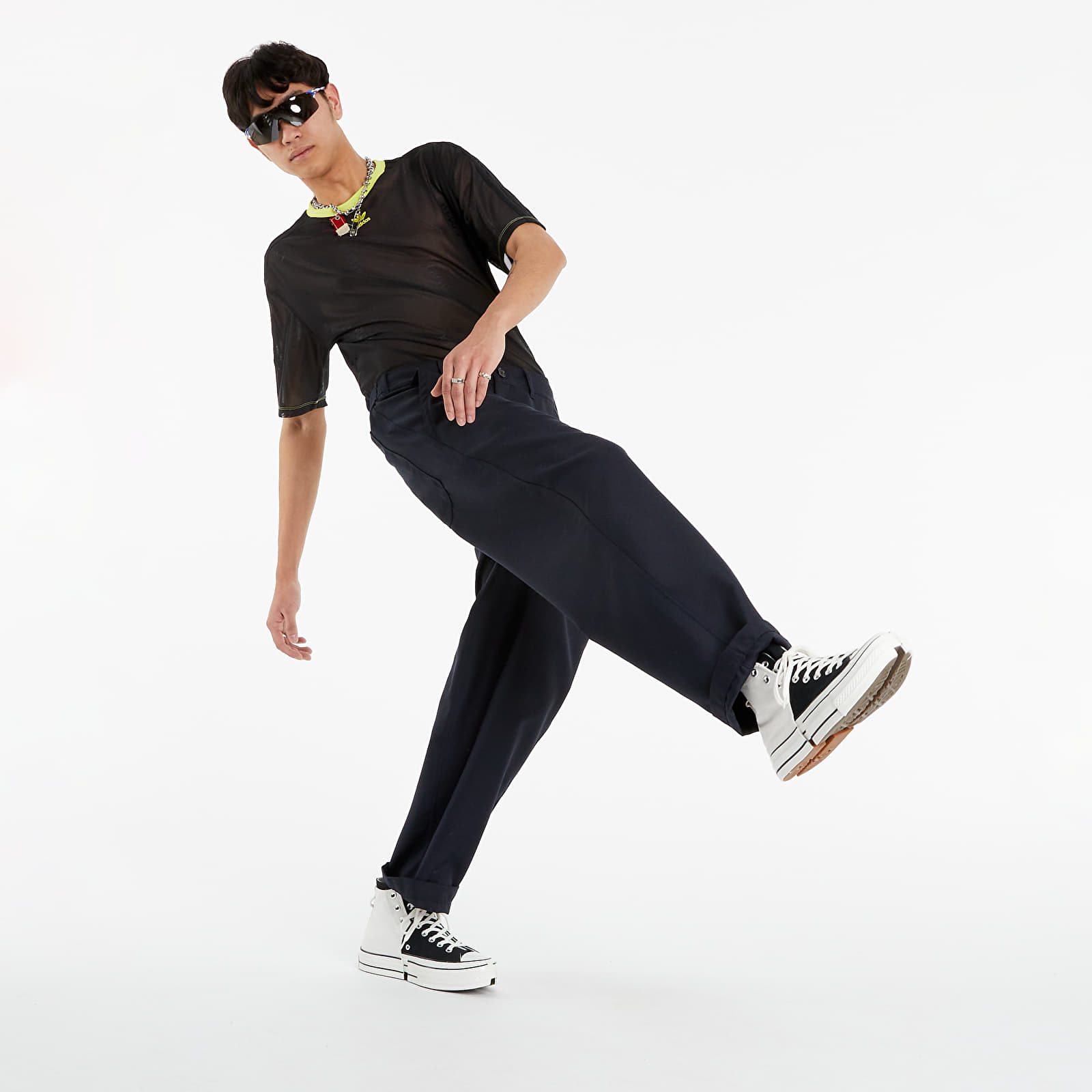 Nadrágok Comme des Garçons SHIRT Pants Navy
