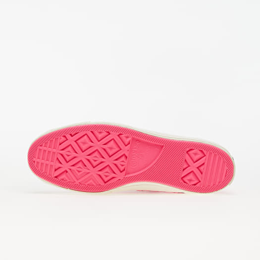 Pink sole converse best sale