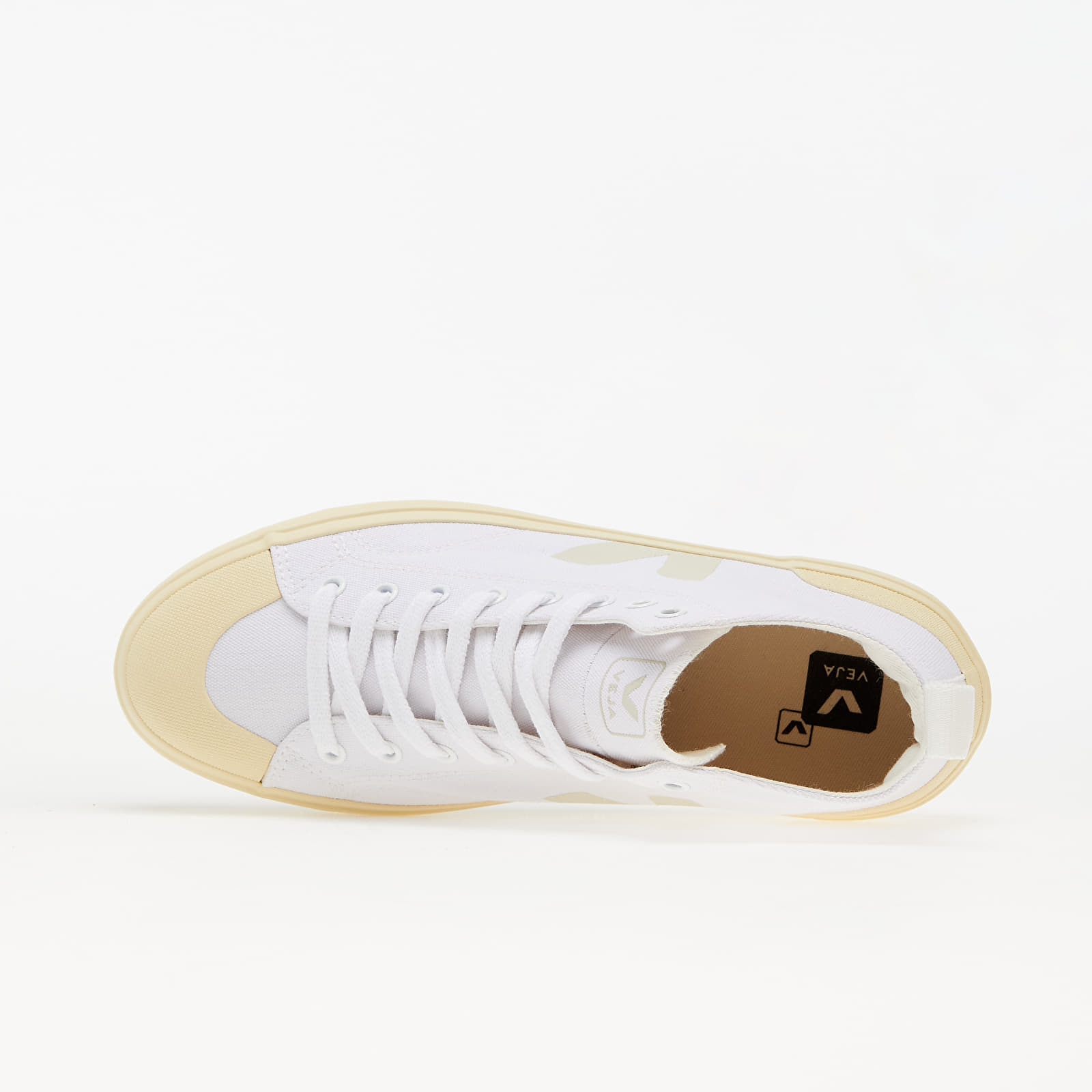 Zapatillas mujer Veja W Nova-HT Canvas W White/ Butter-Sole