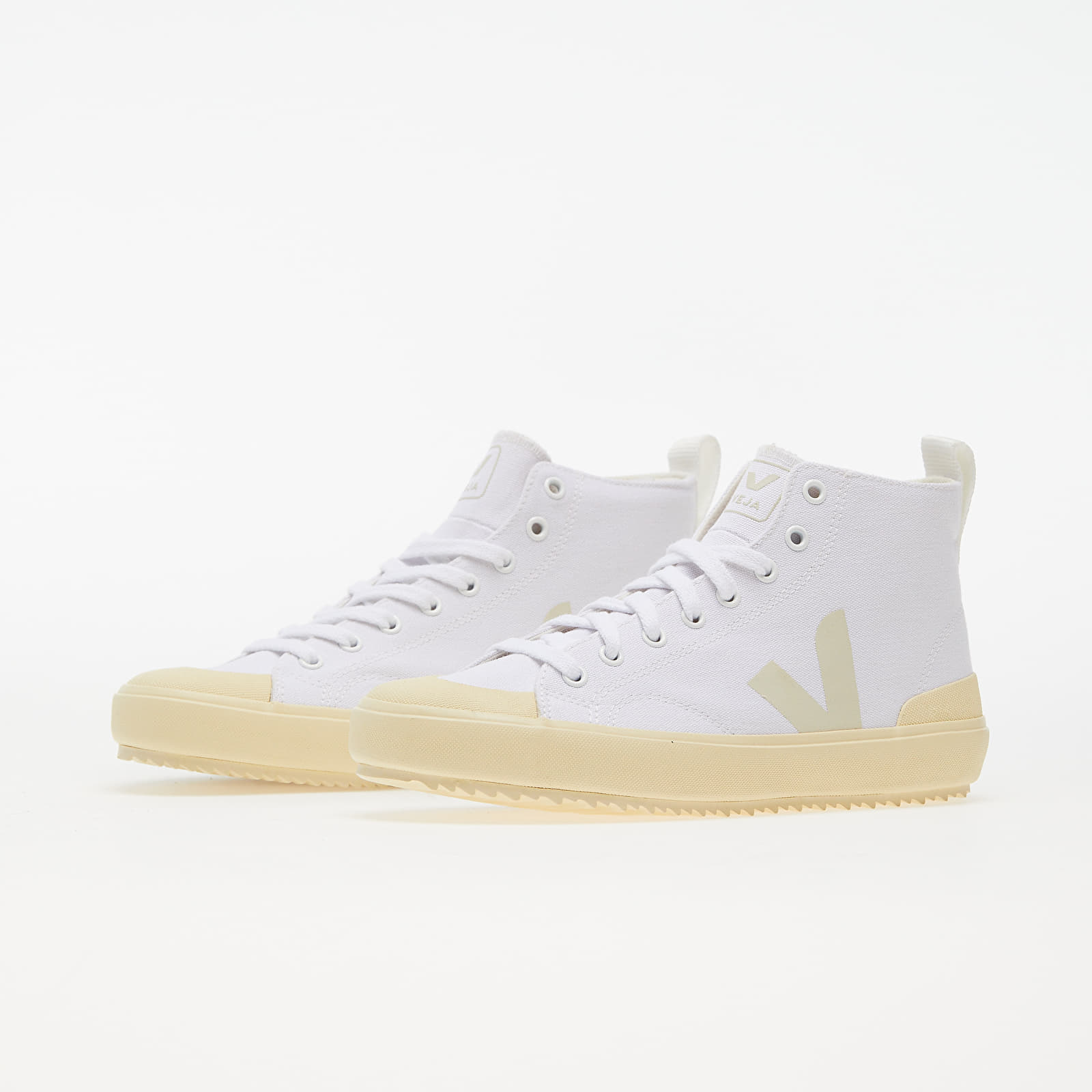 Zapatillas mujer Veja W Nova-HT Canvas W White/ Butter-Sole