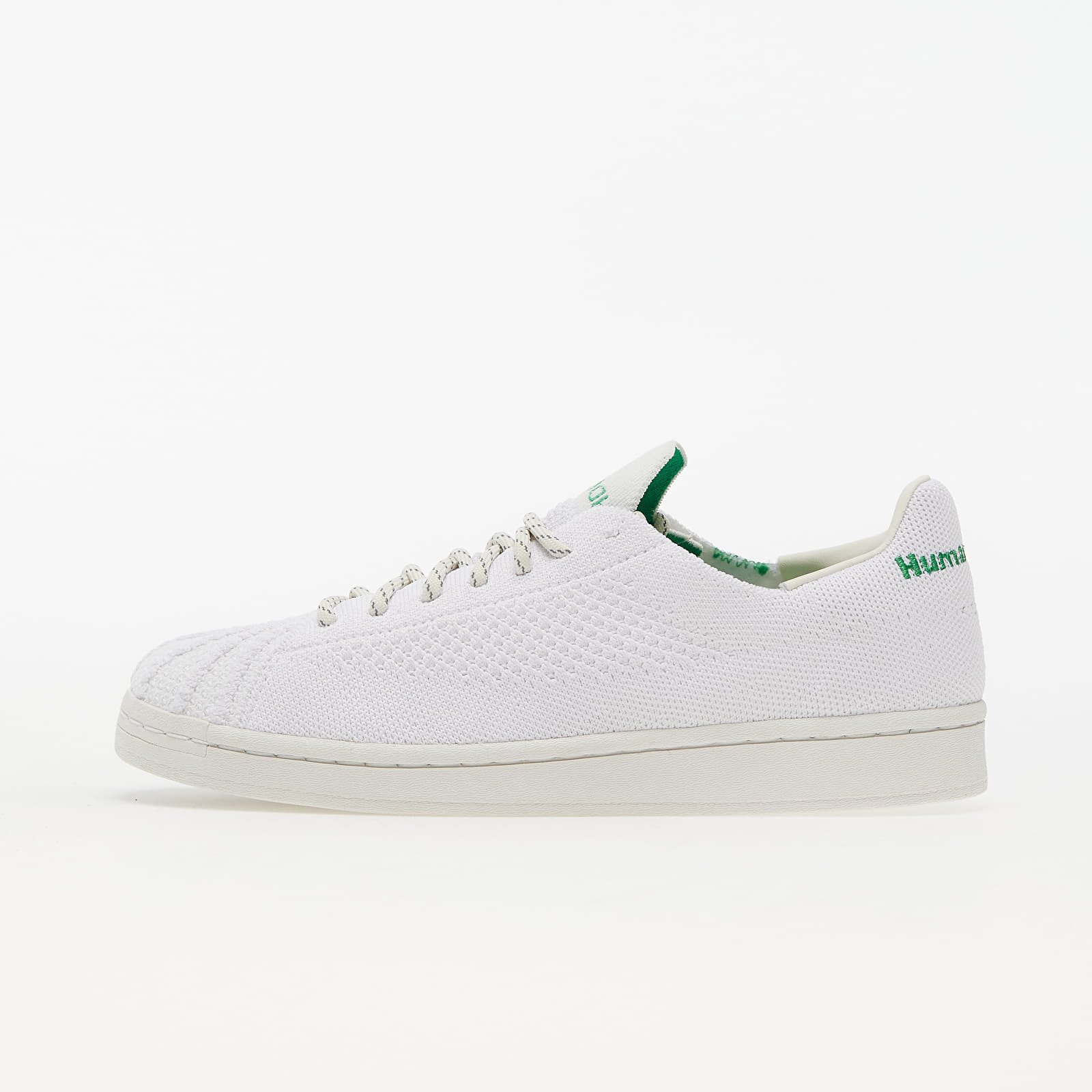 Chaussures et baskets homme adidas x Pharrell Williams Superstar Primeknit Core White/ Core White/ Vivid Green