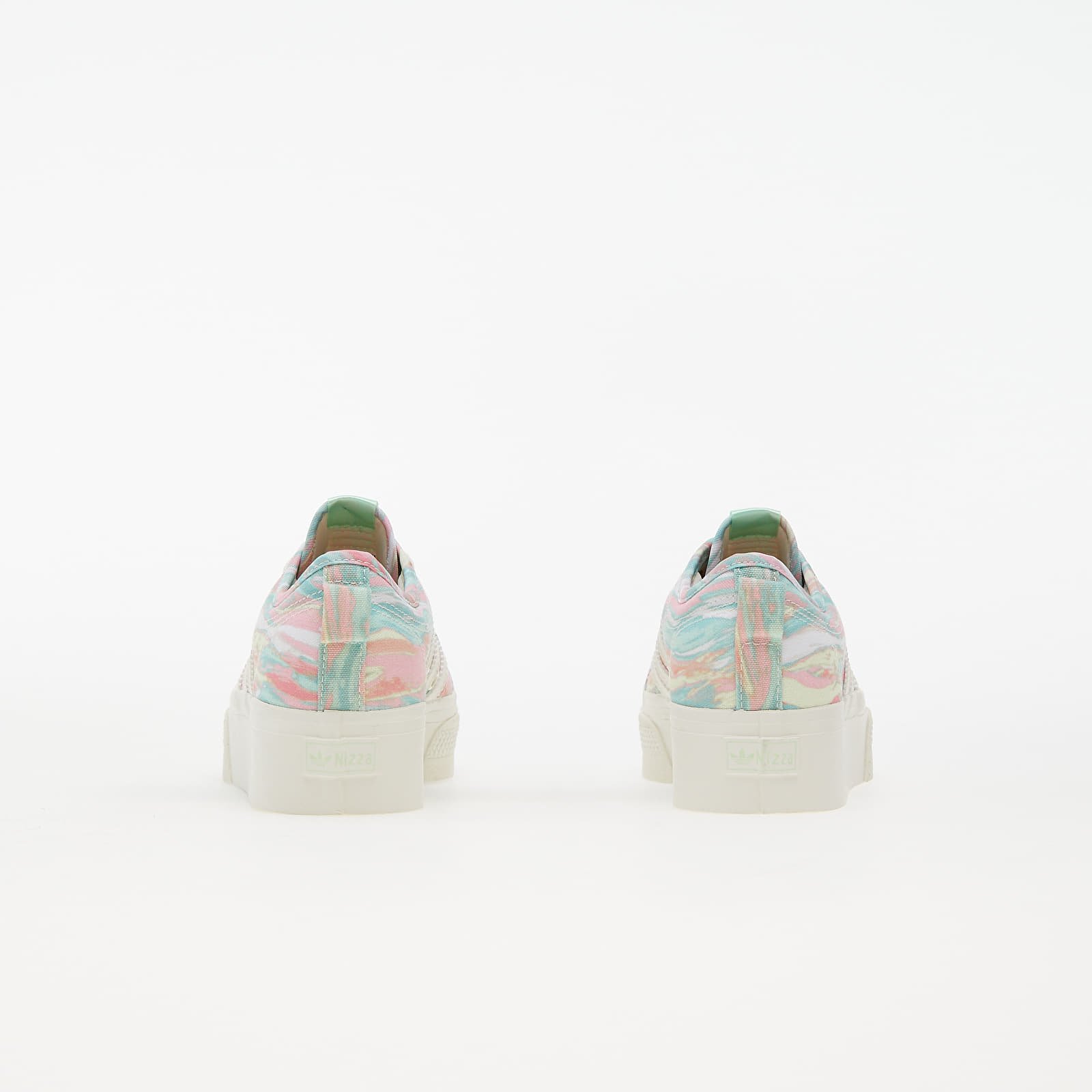 Women s shoes adidas Nizza Platform W Core White Core White Frozen Green Footshop