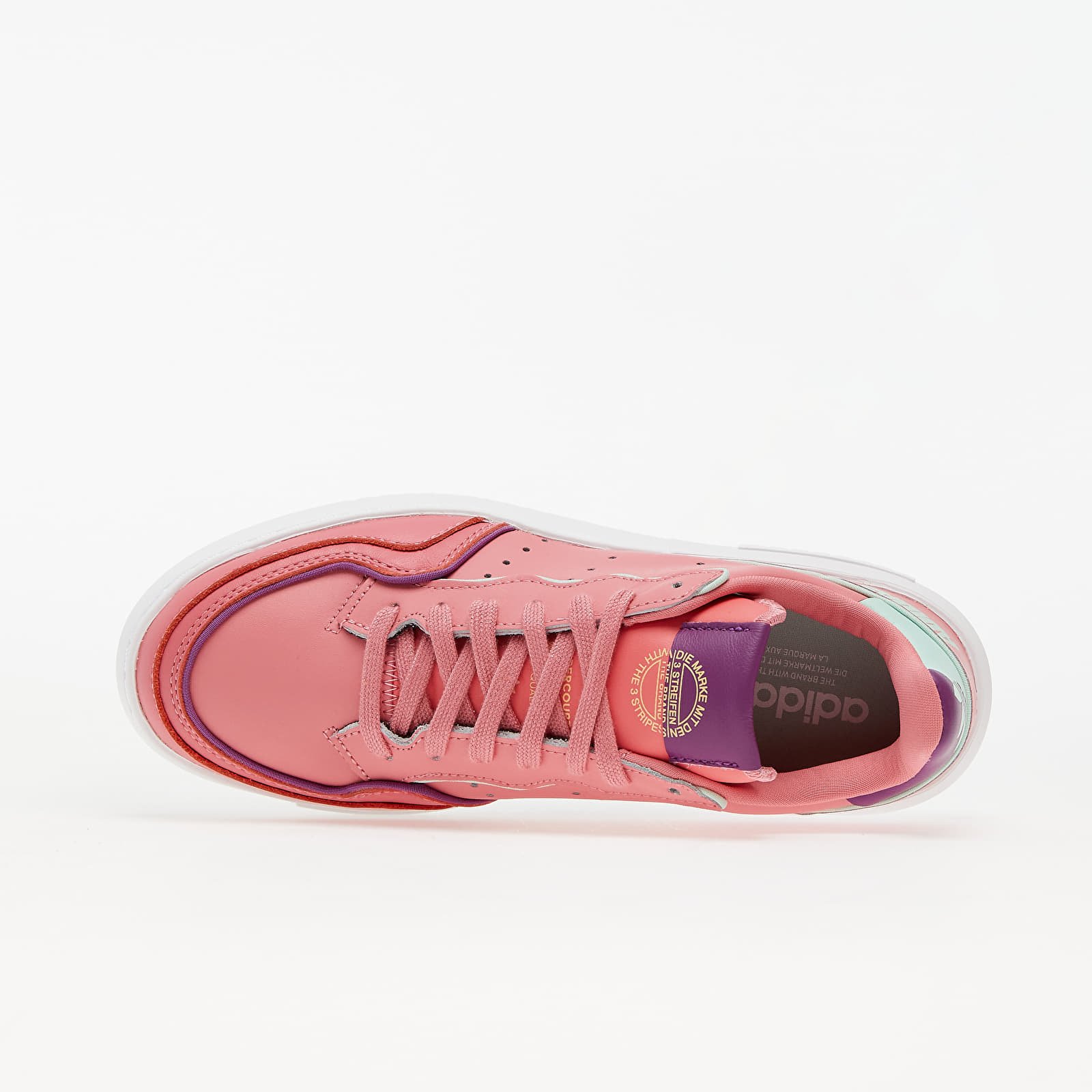 Damen Sneaker und Schuhe adidas Supercourt W Haze Rose/ Ftw White/ Rich Mauve