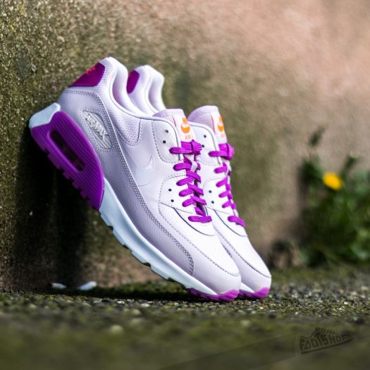 Women s shoes Nike W Air Max 90 Ultra Essential Bleached Lilac Bleached Lilac Hyper Volt Footshop
