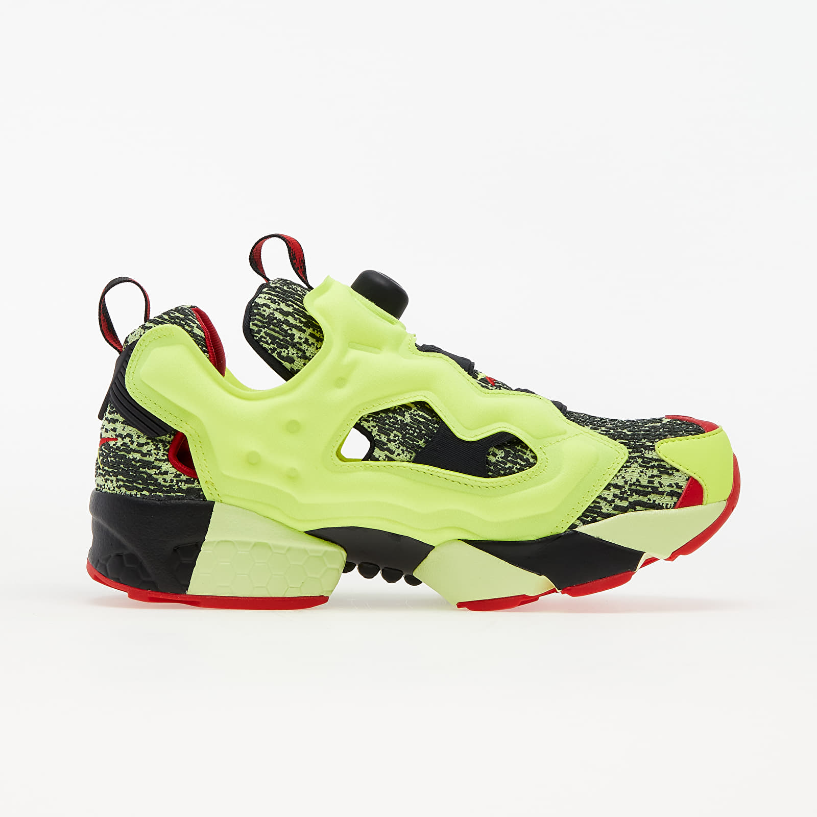 Men's shoes Reebok Instapump Fury OG Night Black/ Yellow Flare/ Vector Red  | Footshop