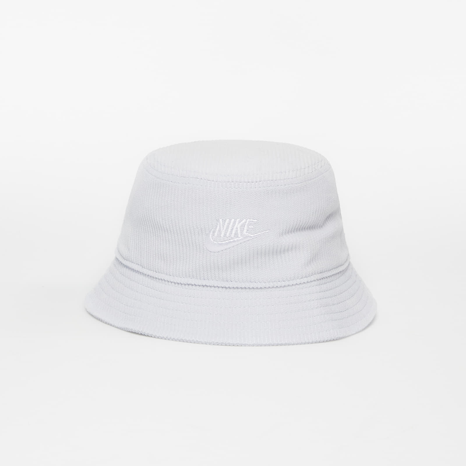 Klobúky Nike Sportswear Bucket Futura Corduroy Pure Platinum/ White