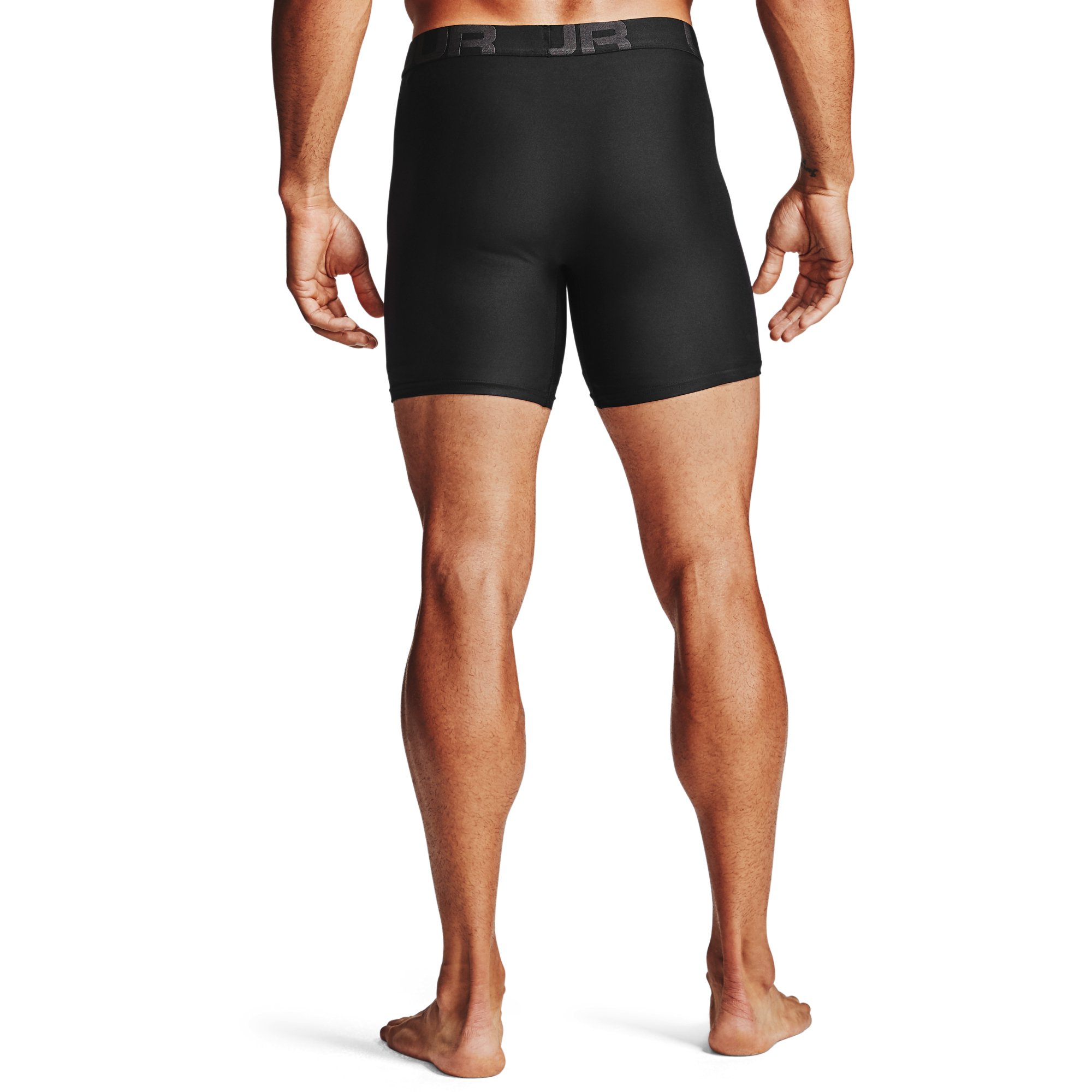 Calzoncillos de boxer Under Armour Tech 6In 2 Pack Black