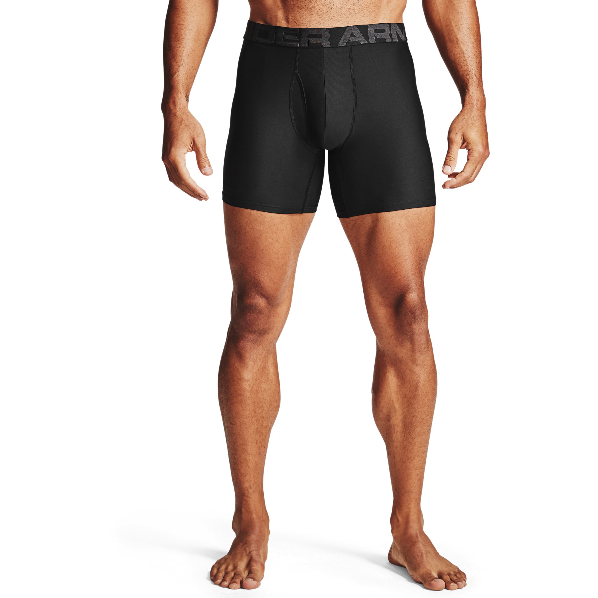 Boxerky Under Armour Tech 6In 2 Pack Black