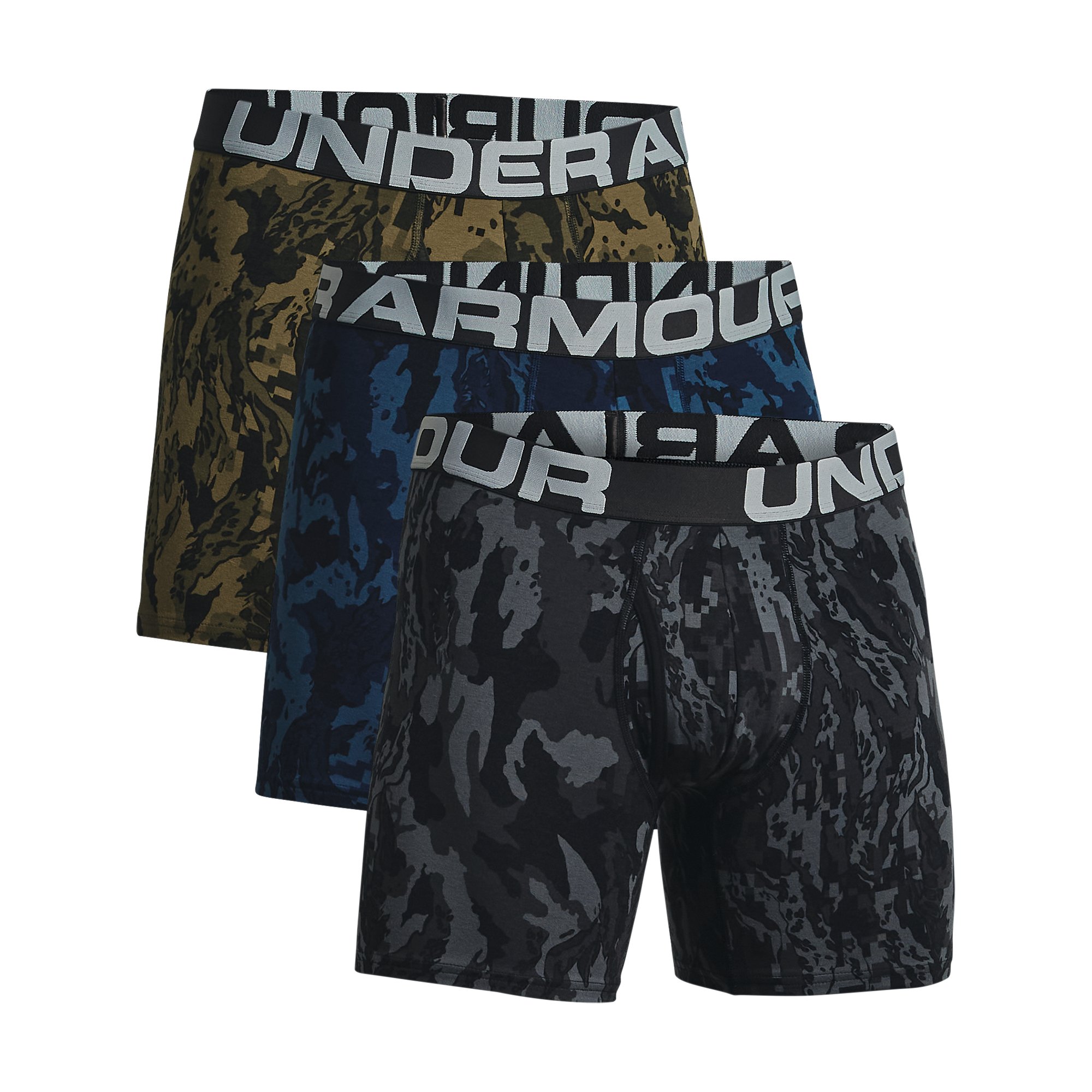 Under armour store camo boxer shorts