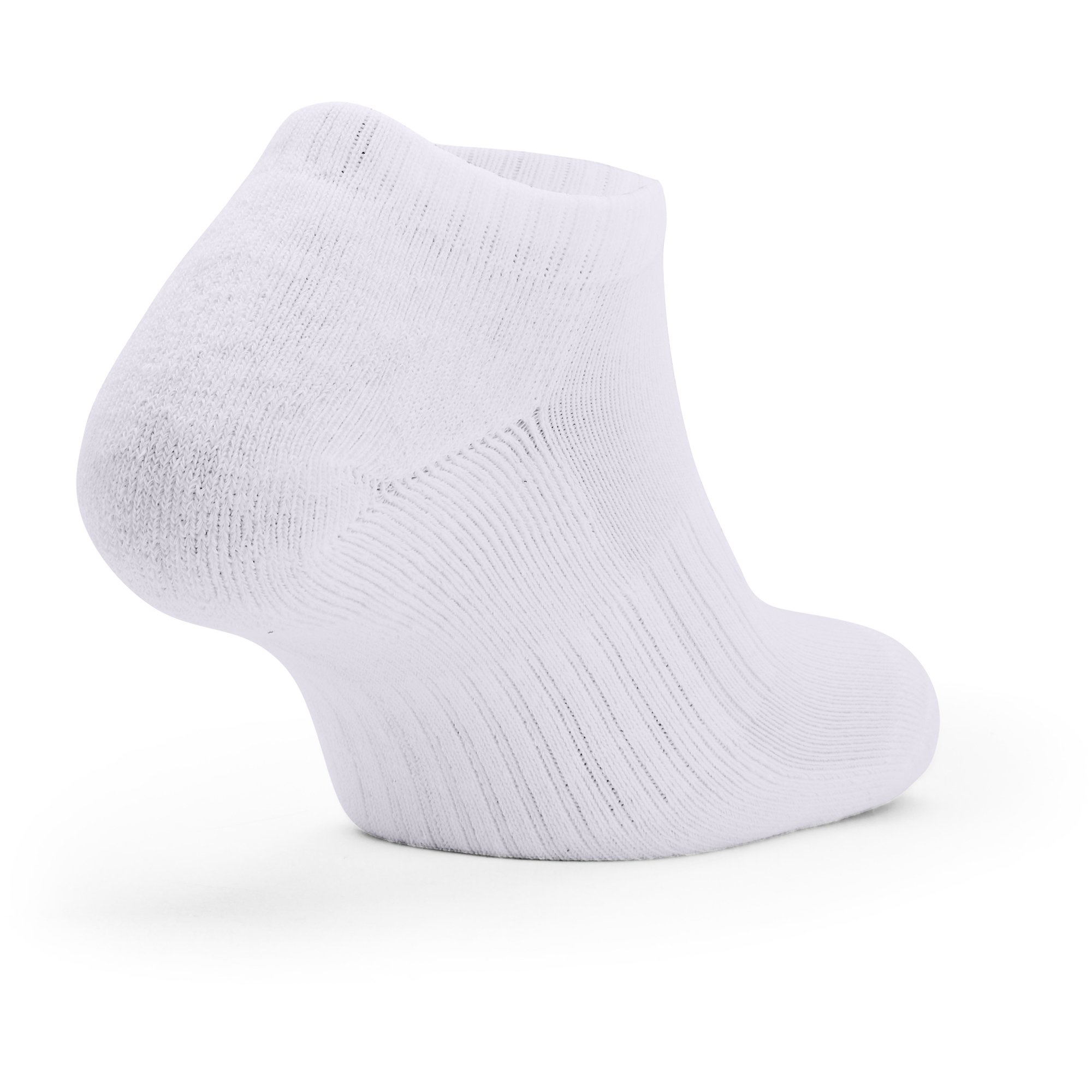 Socks Under Armour Core No Show 3-Pack White/ Black