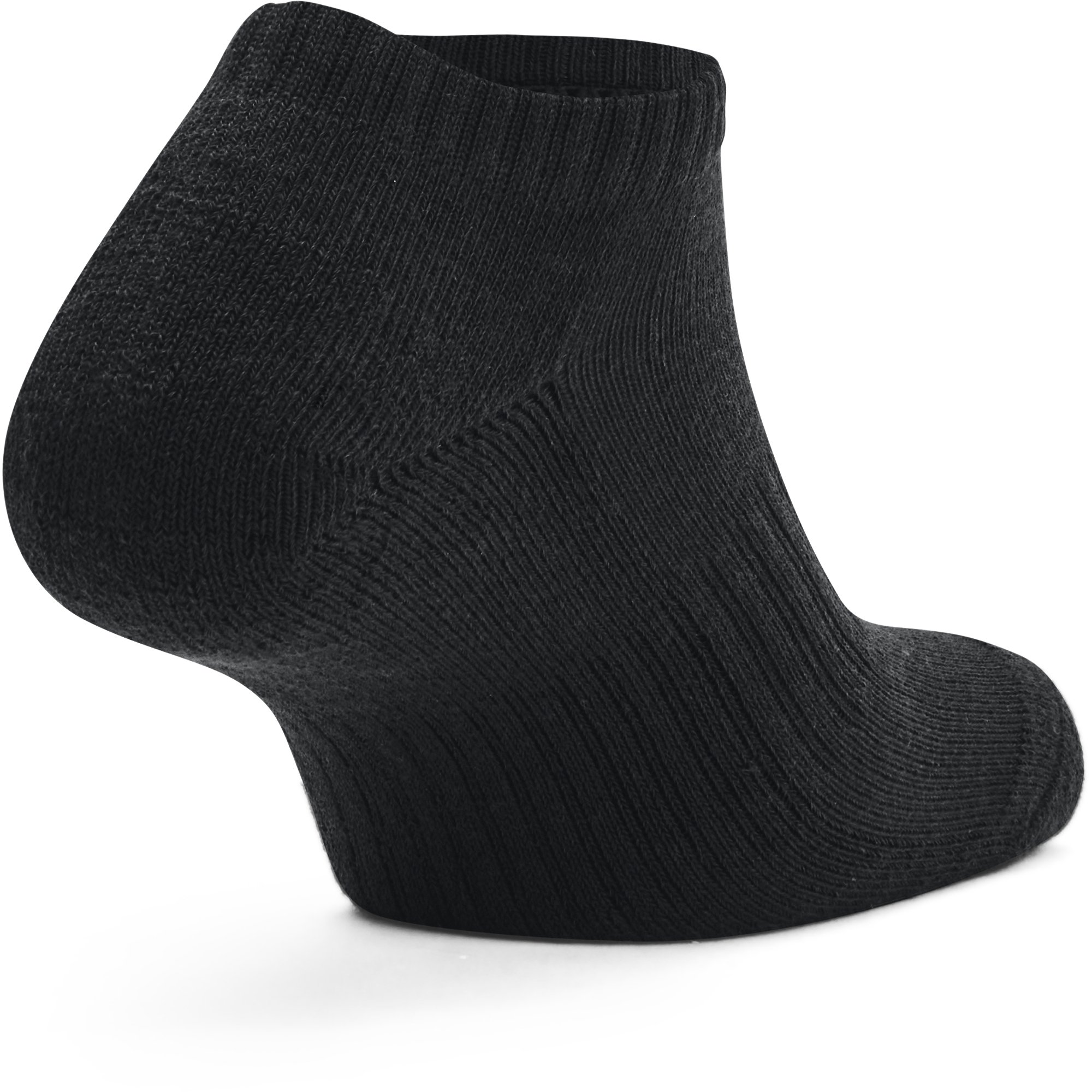 Ponožky Under Armour Core No Show 3-Pack Socks Black/ White