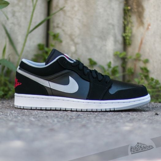 Jordan 1 low sales black wolf grey