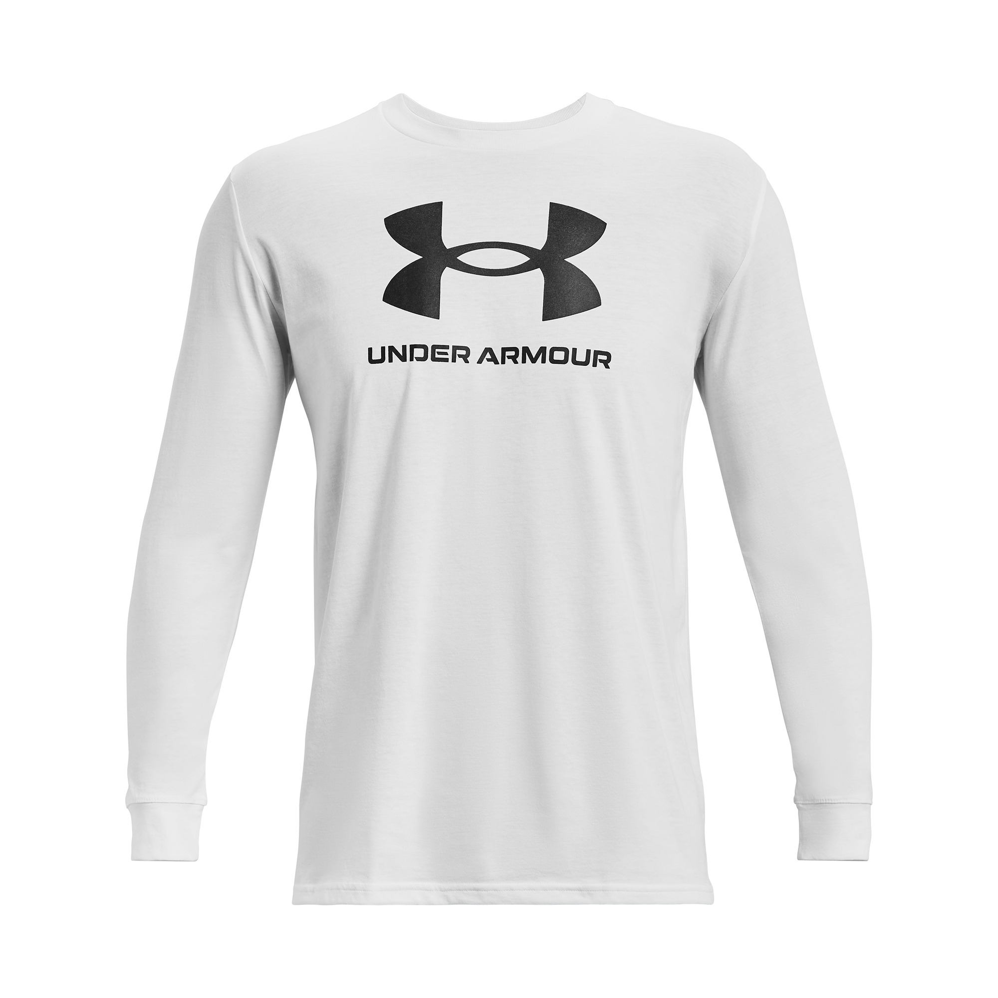 T-shirts Under Armour Sportstyle Logo Long Sleeve White/ Black