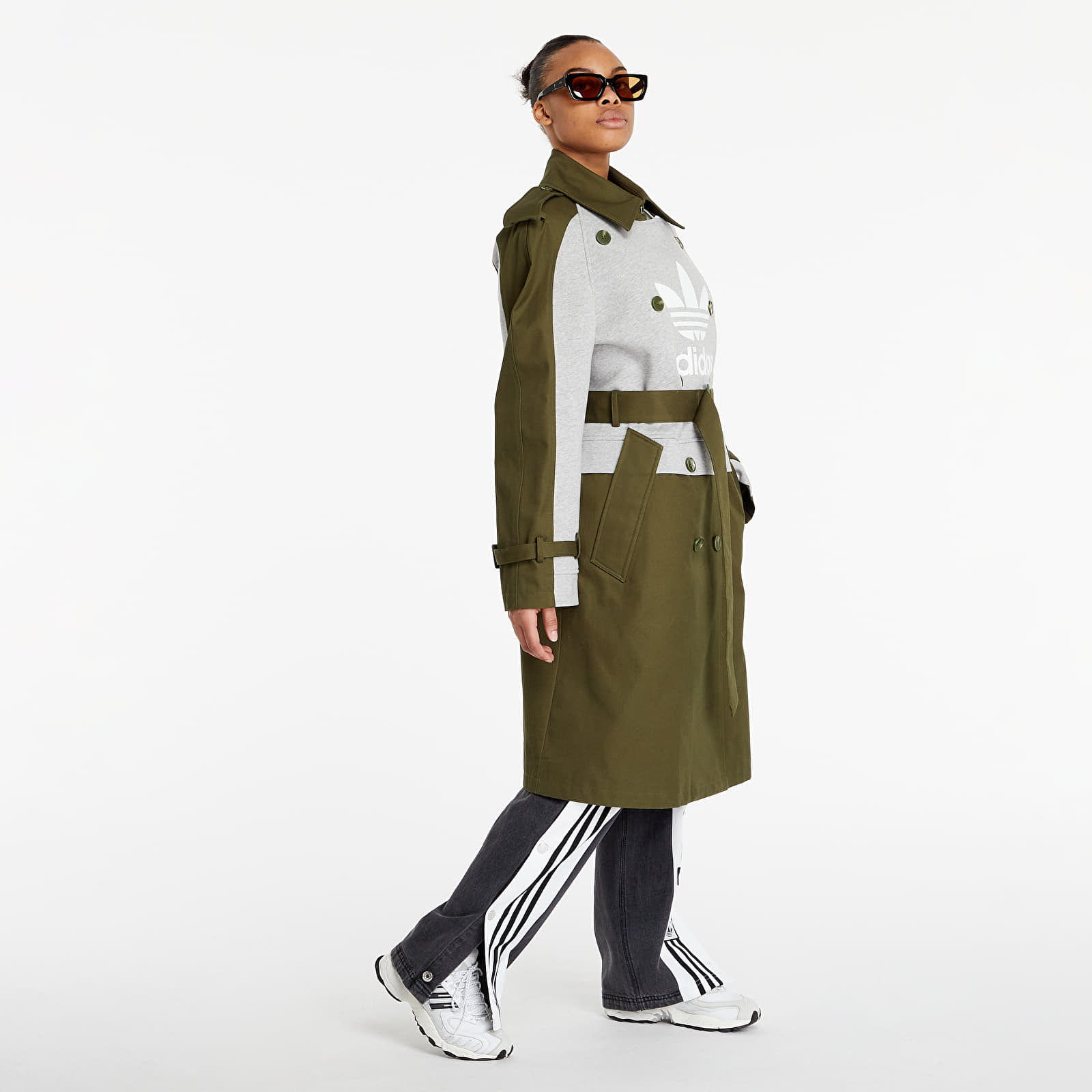 Kabátok adidas Trench Coat Wild Pine