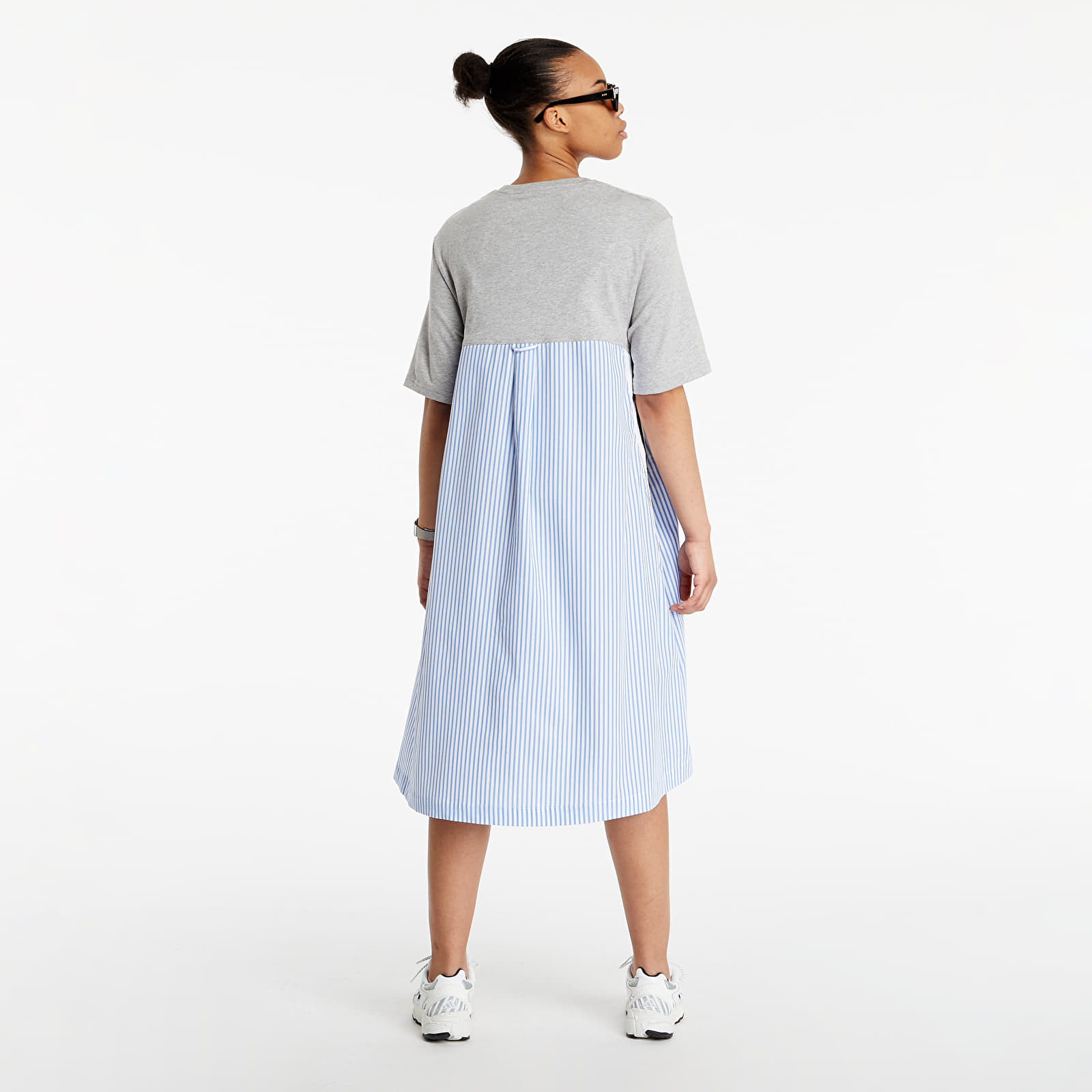 Φορέματα adidas Shirt Dress Medium Grey Heather