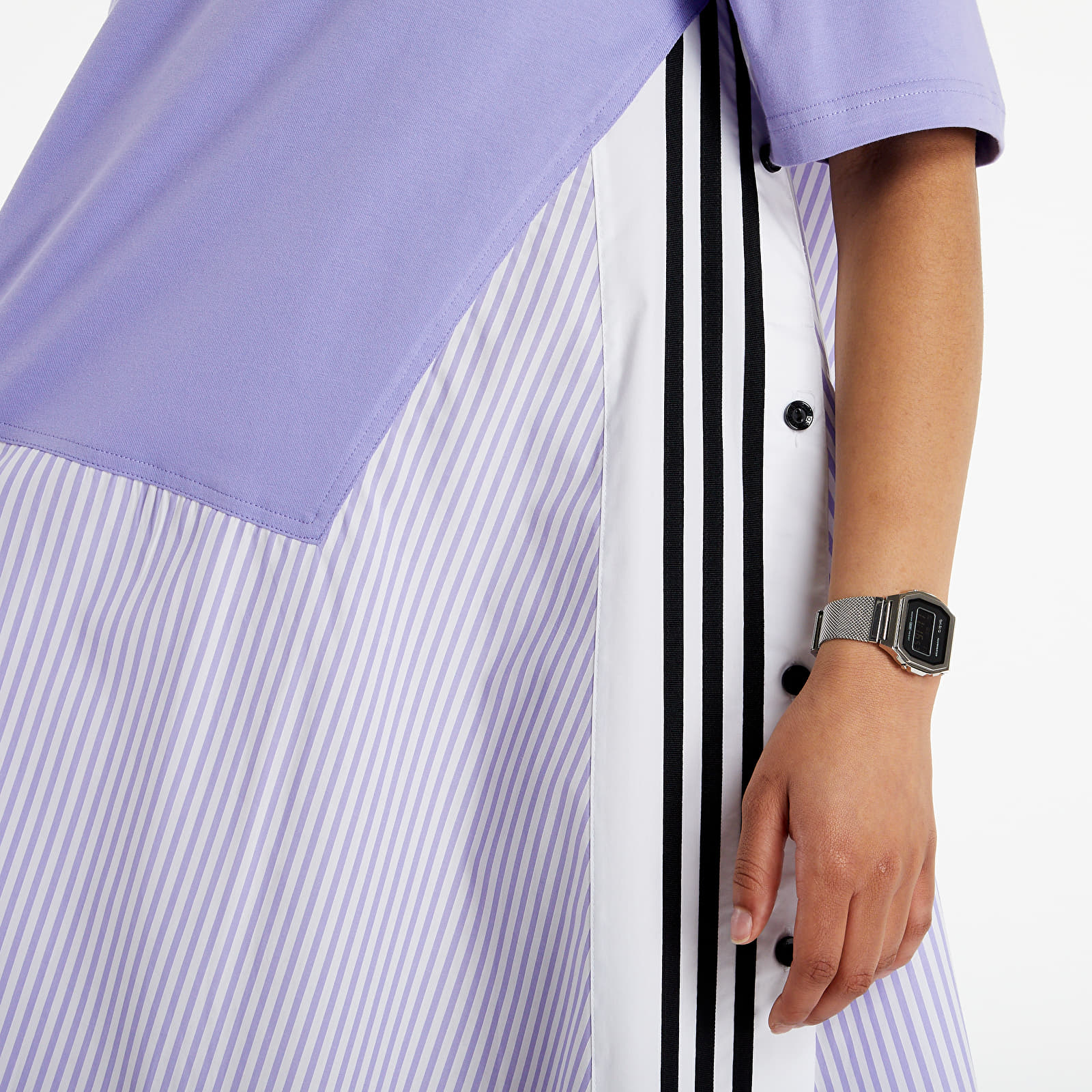 Φορέματα adidas Shirt Dress Light Purple