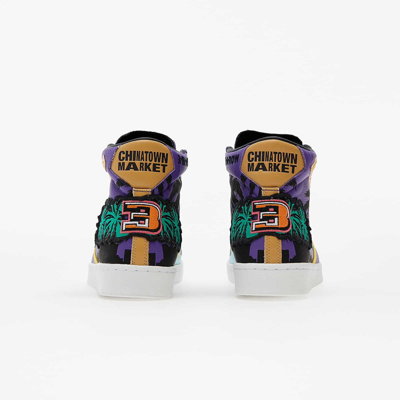 Zapatillas Hombre Converse x Chinatown Market x NBA Pro Leather Prism Violet/ Poolside