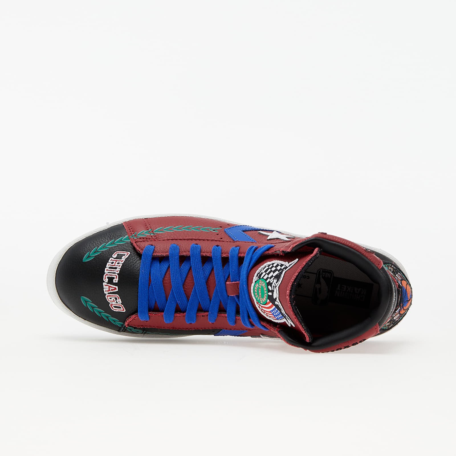 Miesten kengät Converse x Chinatown Market x NBA Garnet/ Black/ Hyper Royal