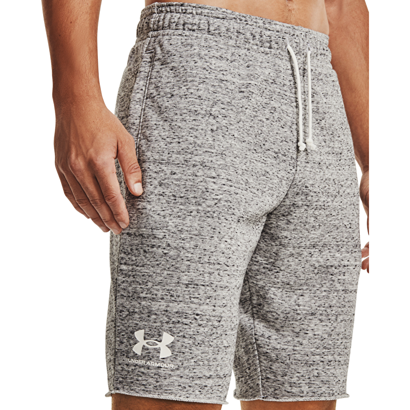 Under Armour Rival Terry Short White/ Onyx White