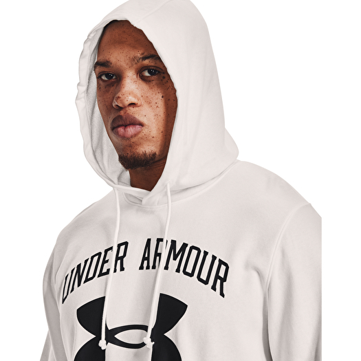 Under armour 2025 hoodie white men
