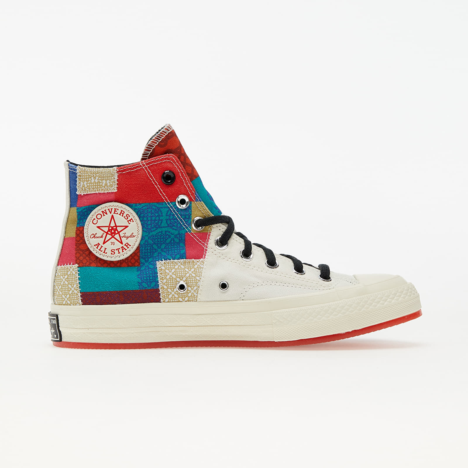 Men s shoes Converse Chuck 70 Egret Chile Red Black Footshop