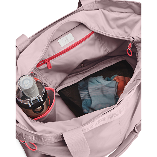 Under armour backpack pink and sale gray
