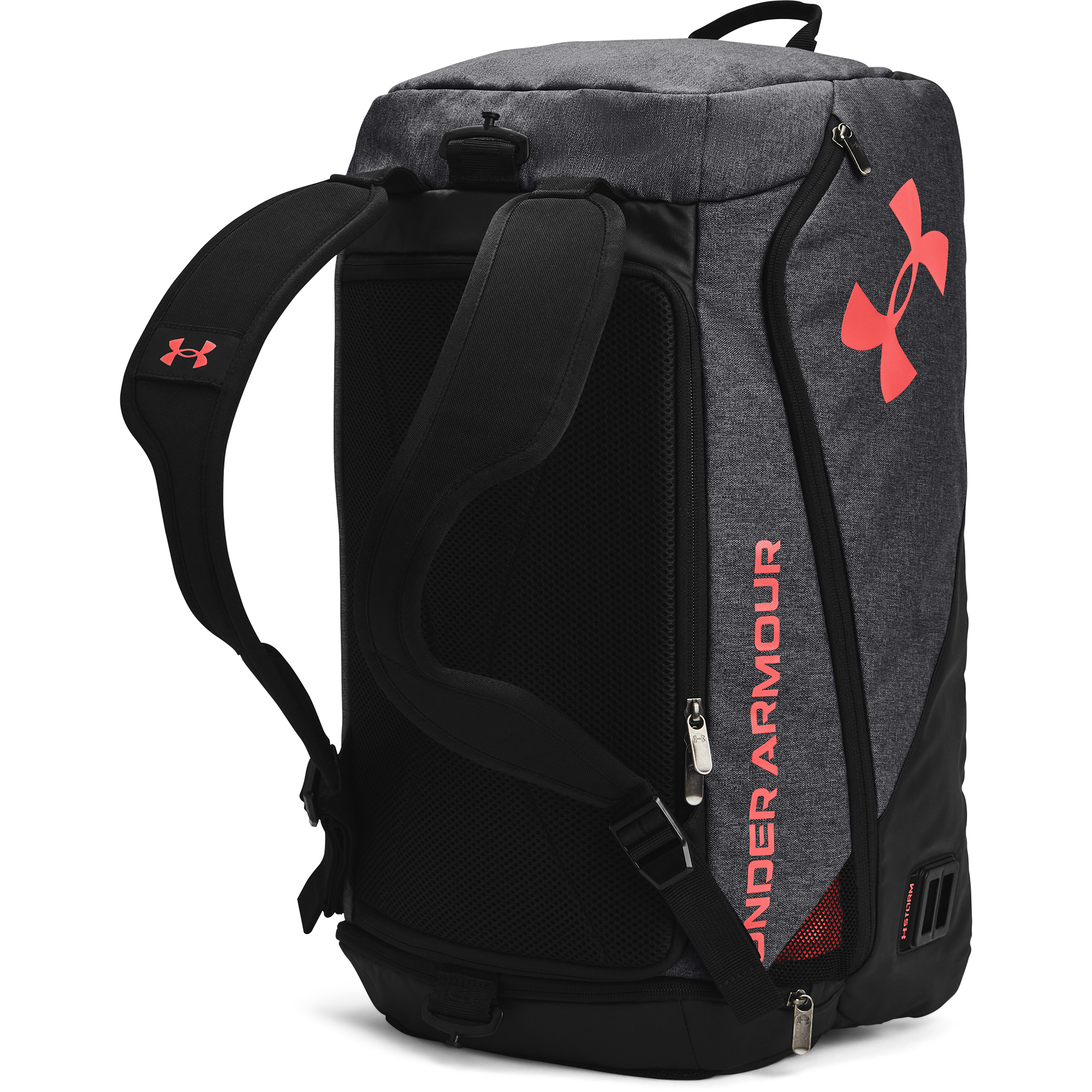 Backpacks Under Armour Contain Duo SM Duffle Black Venom Red