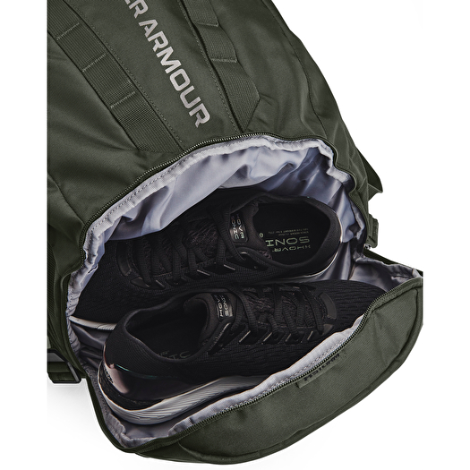 Under Armour Hustle 5.0 Backpack Green Baroque Green Black Footshop