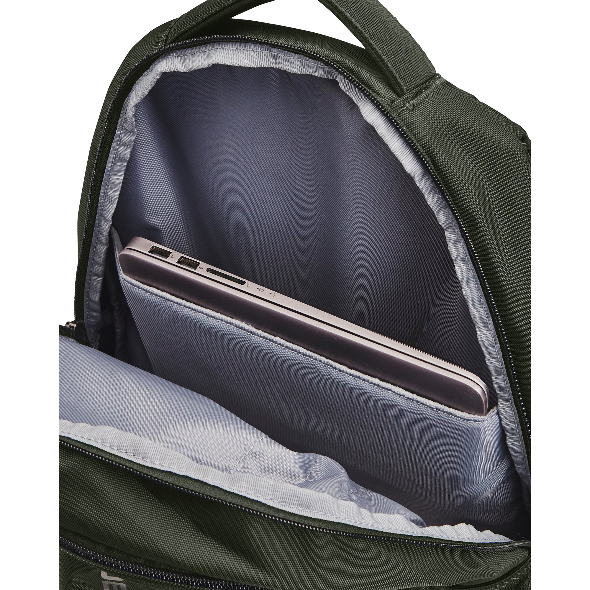 Nahrbtniki  Under Armour Hustle 5.0 Backpack Green/ Baroque Green/ Black