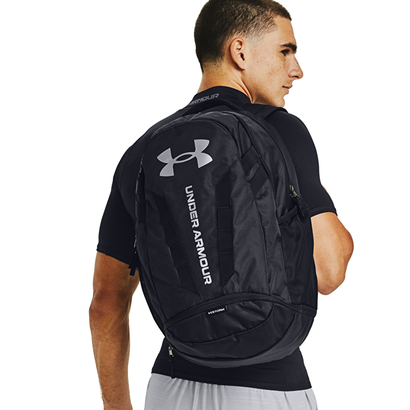 Plecak Under Armour Hustle 5.0 Backpack Black/ Silver