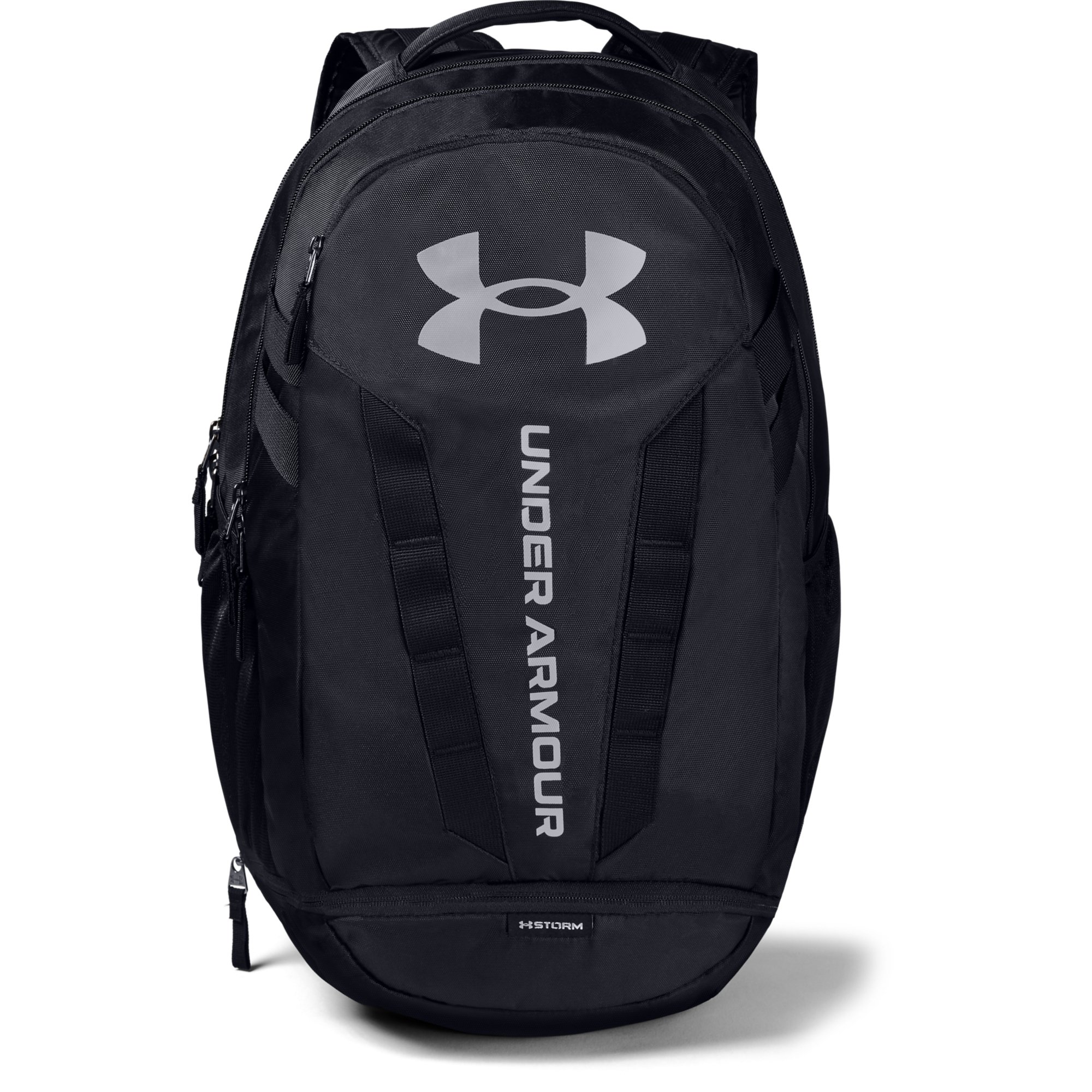 Batohy Under Armour Hustle 5.0 Backpack Black/ Silver