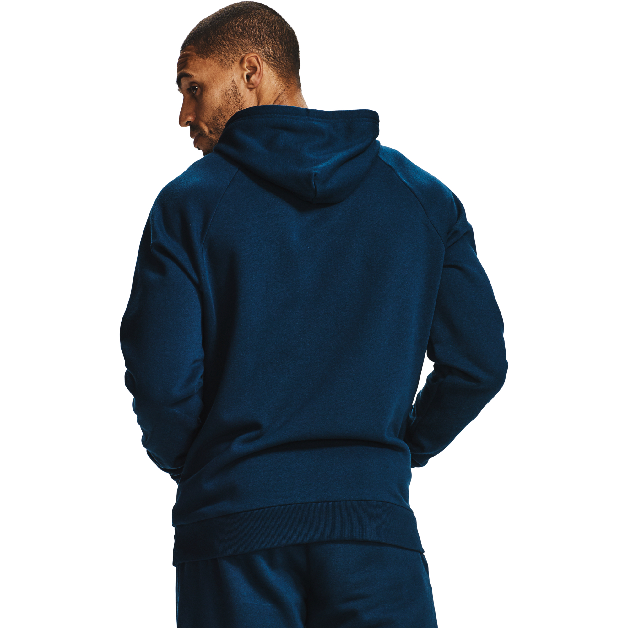 Hanorac Under Armour Rival Fleece Hoodie Navy/ Onyx White - 1 | YEO