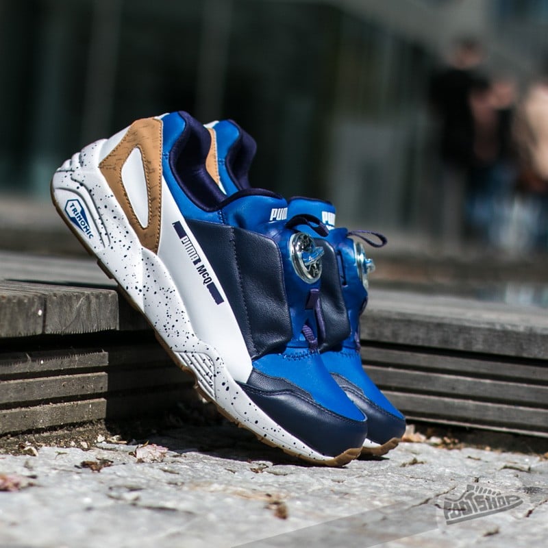 Men s shoes Puma MCQ Disc Blue Surf The Web Astral Aura White Footshop