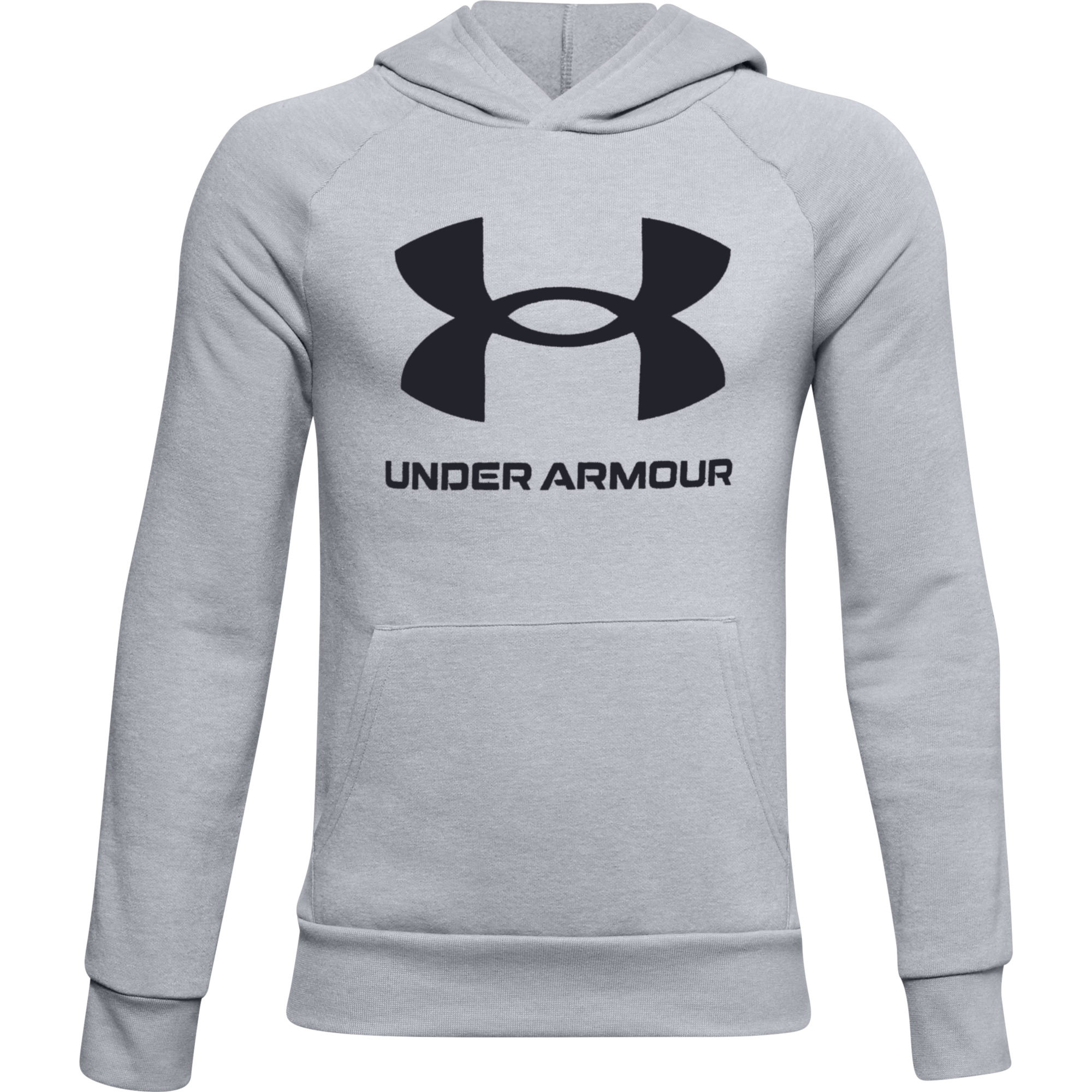 Sudaderas Under Armour Y Rival Fleece Hoodie Gray Black Footshop