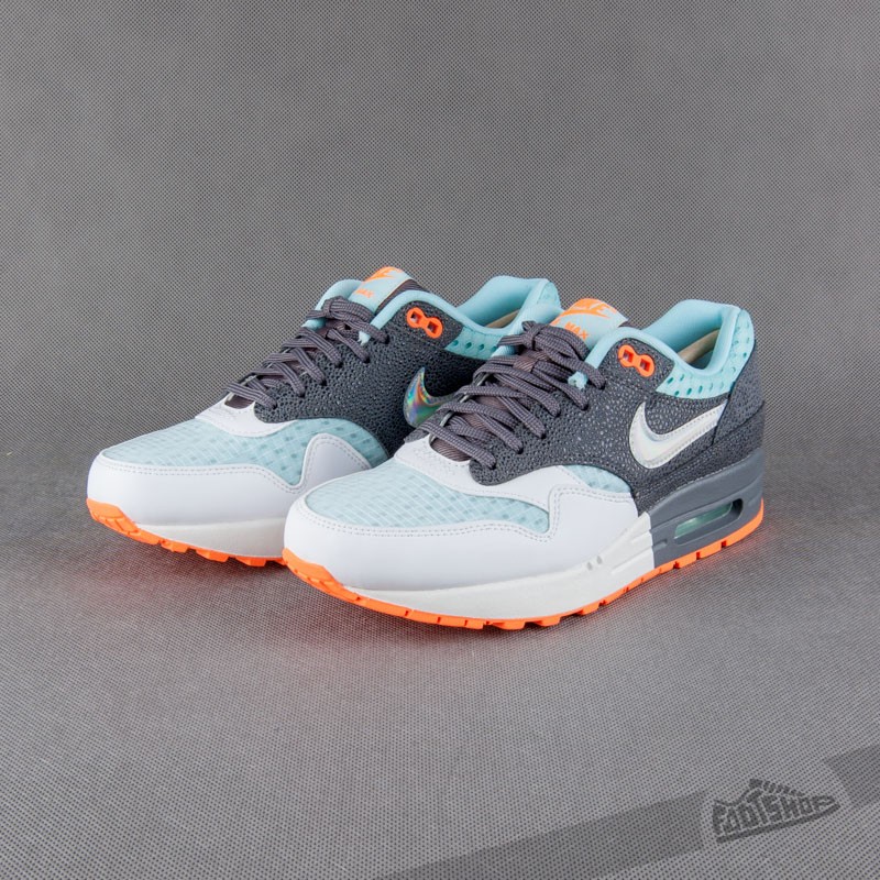 Dámské tenisky a boty Nike Wmns Air Max 1 PRM White/Mtllc/Slvr/Drk Gry