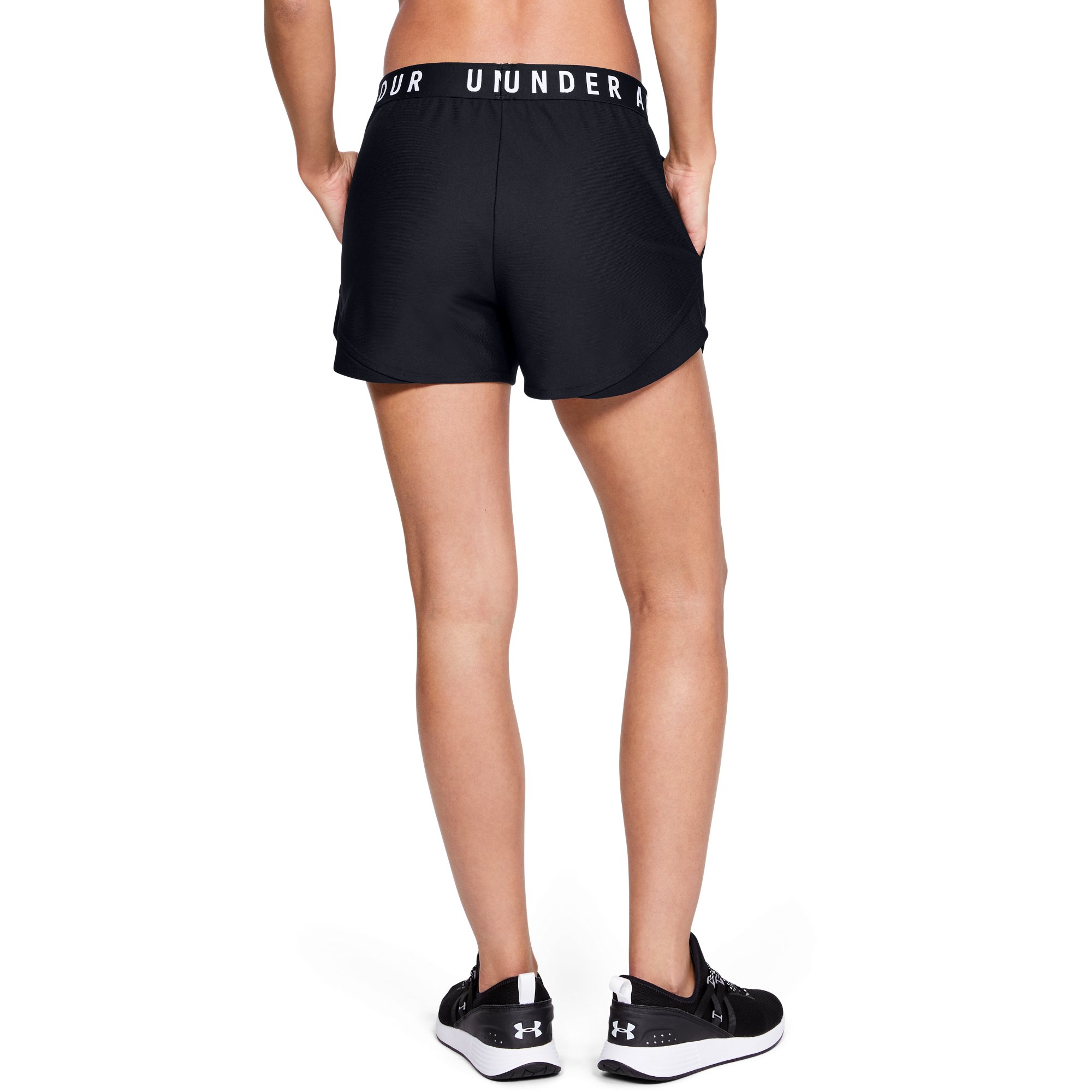 Шорти Under Armour W Play Up Shorts 3.0 Black/ White